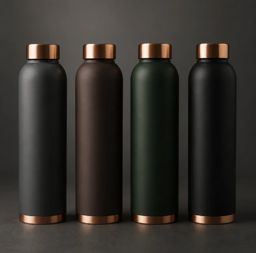 Premium Copper Water Bottle